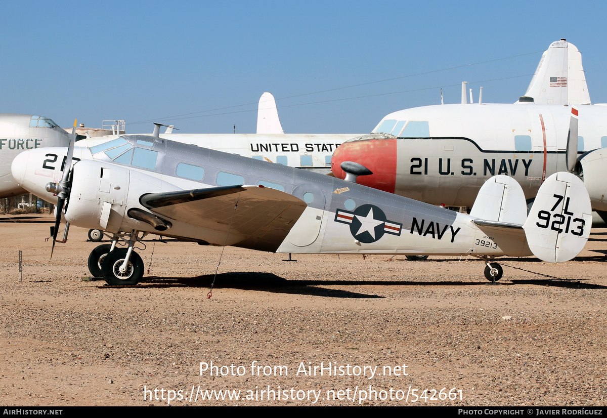 Aircraft Photo of 39213 / 9213 | Beech UC-45J Expeditor | USA - Navy | AirHistory.net #542661