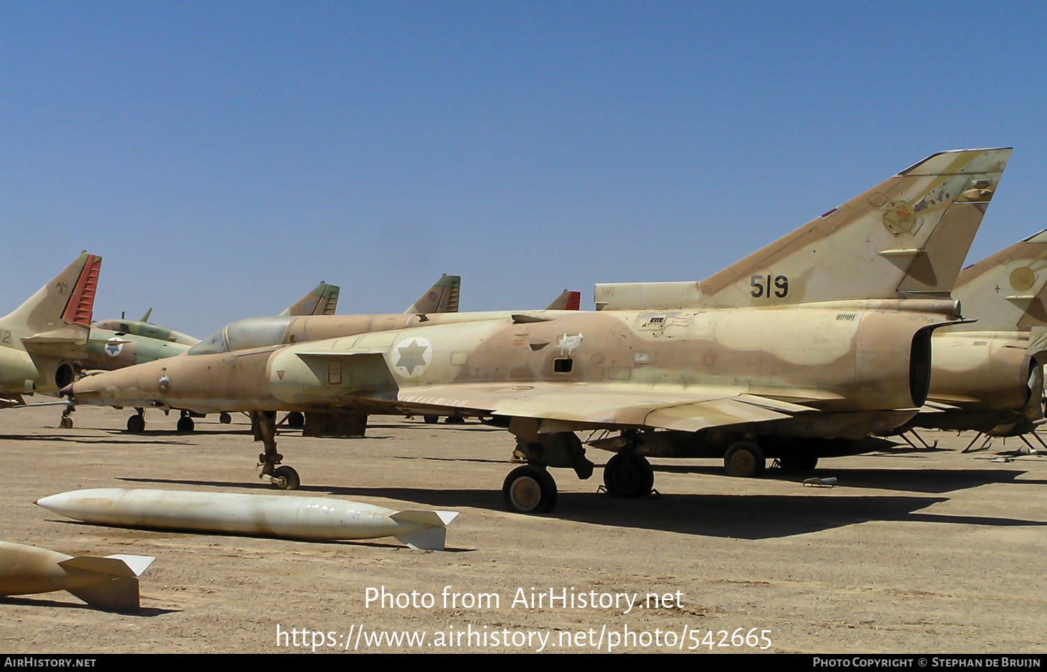 Aircraft Photo of 519 | Israel Aircraft Industries Kfir C7 | Israel ...