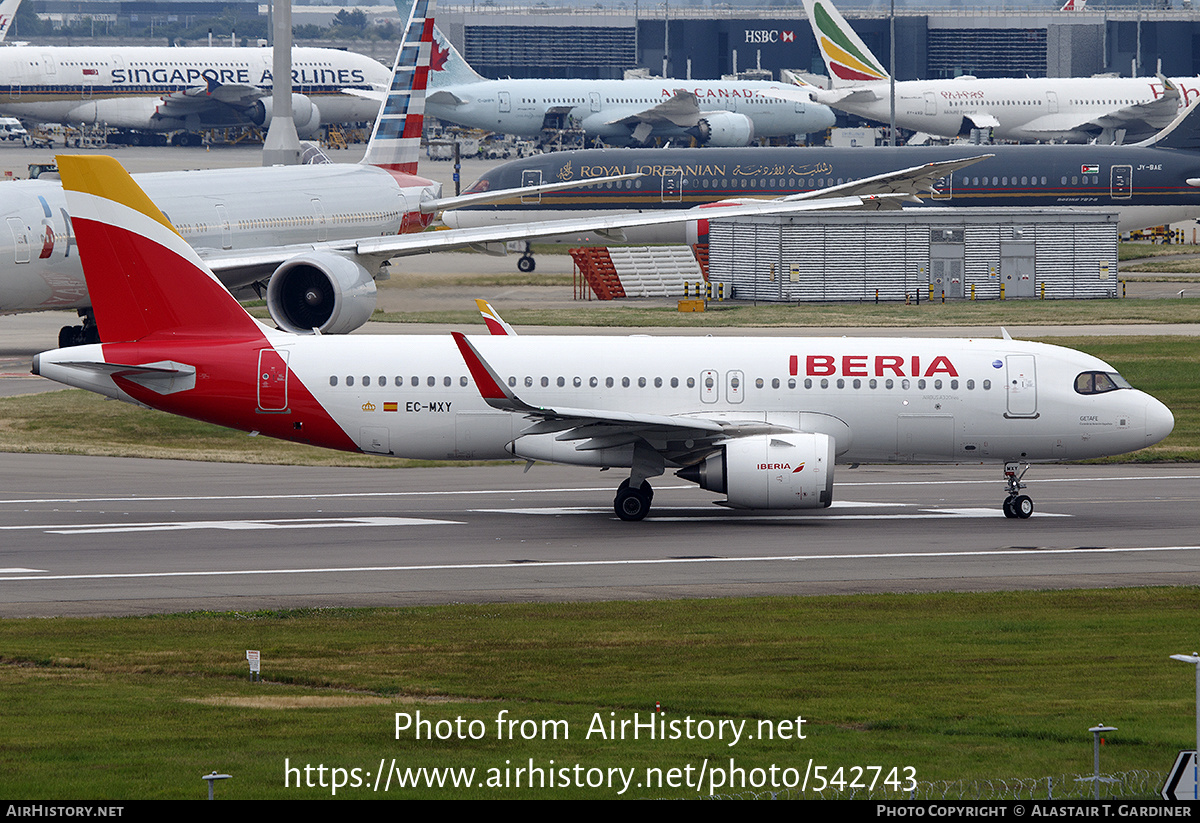 Aircraft Photo of EC-MXY | Airbus A320-251N | Iberia | AirHistory.net #542743