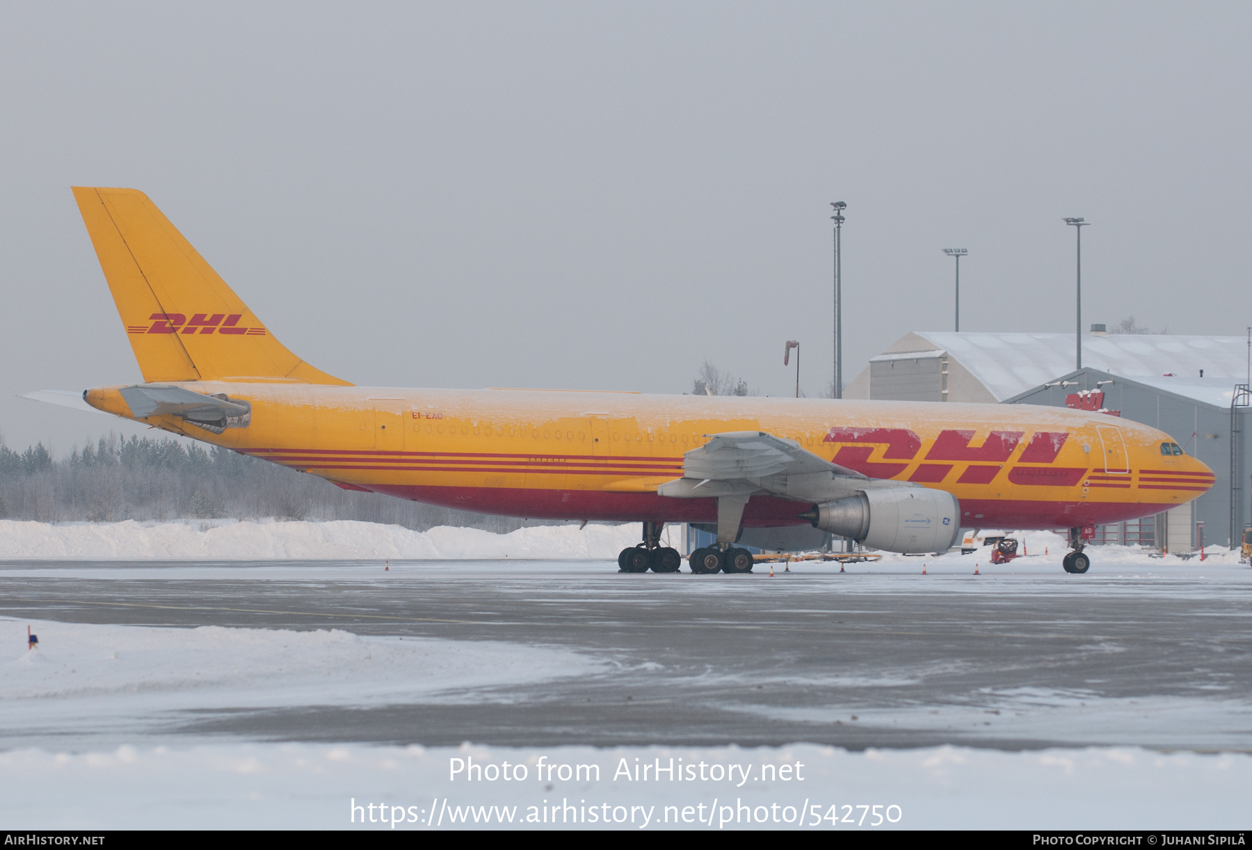 Aircraft Photo of EI-EAD | Airbus A300B4-203(F) | DHL International | AirHistory.net #542750