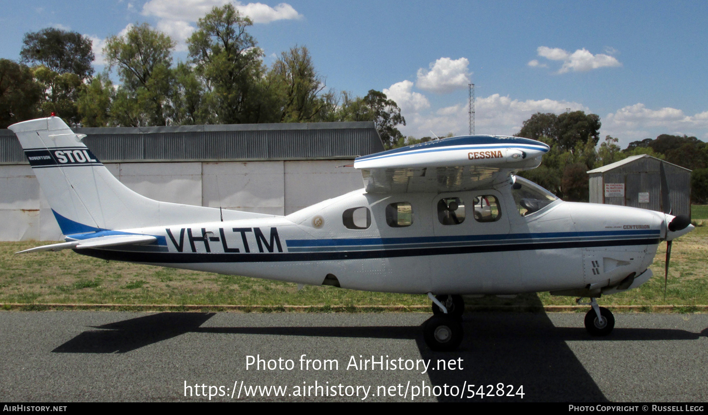 Aircraft Photo of VH-LTM | Cessna P210N Pressurized Centurion | AirHistory.net #542824