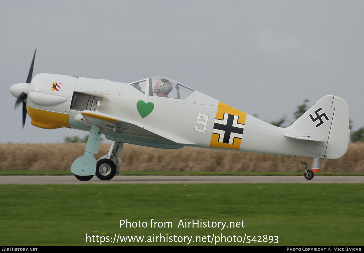 Aircraft Photo of G-CCFW | WAR Focke-Wulf 190 | Germany - Air Force | AirHistory.net #542893