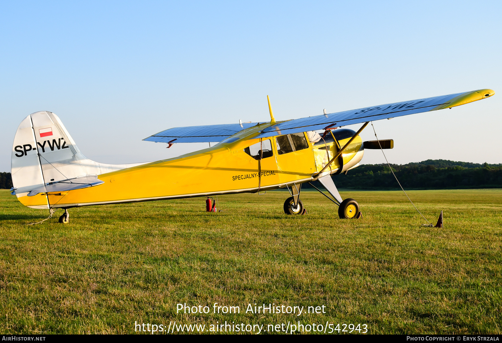 Aircraft Photo of SP-YWZ | Yakovlev Yak-12A | AirHistory.net #542943