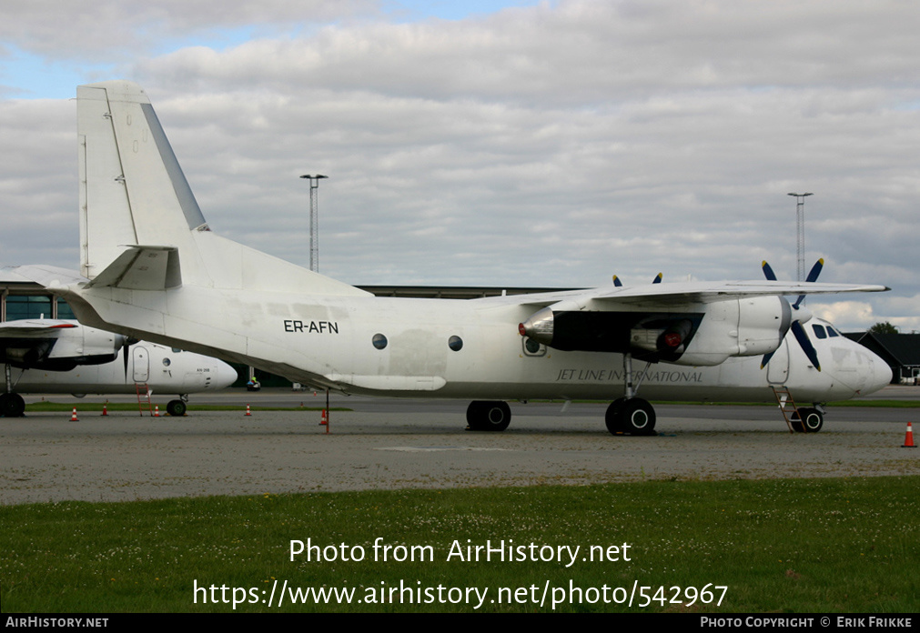 Aircraft Photo of ER-AFN | Antonov An-26B | Jet Line International | AirHistory.net #542967