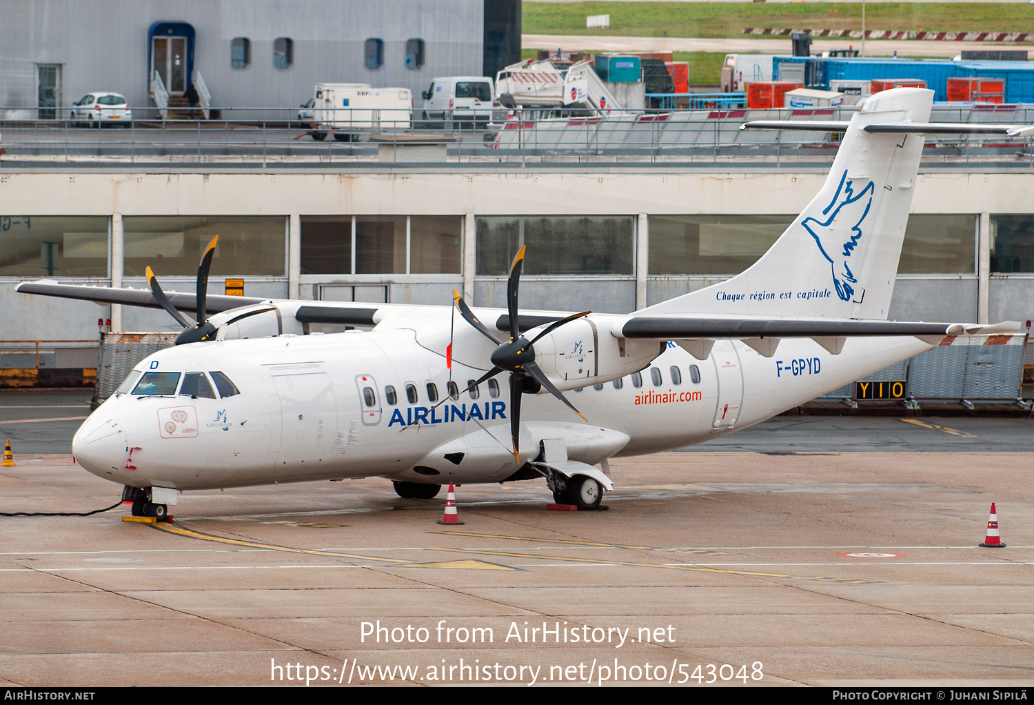 Aircraft Photo of F-GPYD | ATR ATR-42-500 | Airlinair | AirHistory.net #543048