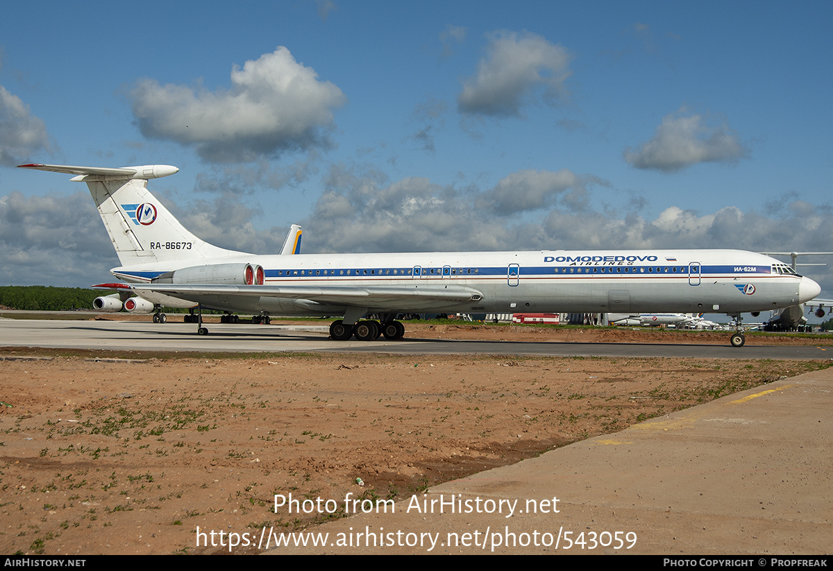 Aircraft Photo of RA-86673 | Ilyushin Il-62M | Domodedovo Airlines | AirHistory.net #543059