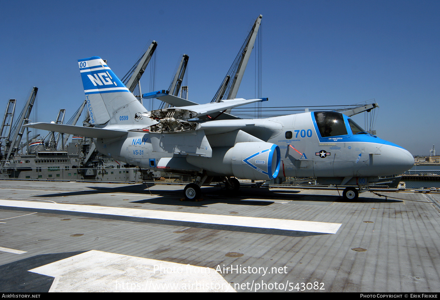 Aircraft Photo of 160599 | Lockheed S-3B Viking | USA - Navy | AirHistory.net #543082