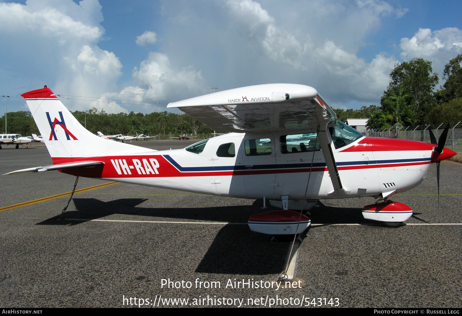 Aircraft Photo of VH-RAP | Cessna U206F Stationair | Hardy Aviation | AirHistory.net #543143