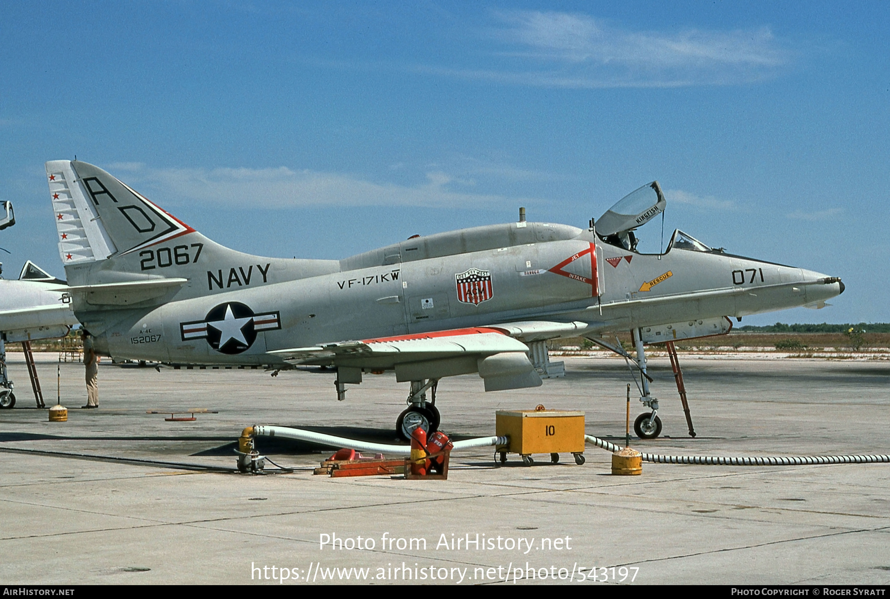 Aircraft Photo of 152067 / 2067 | Douglas A-4E Skyhawk (A4D-5) | USA - Navy | AirHistory.net #543197