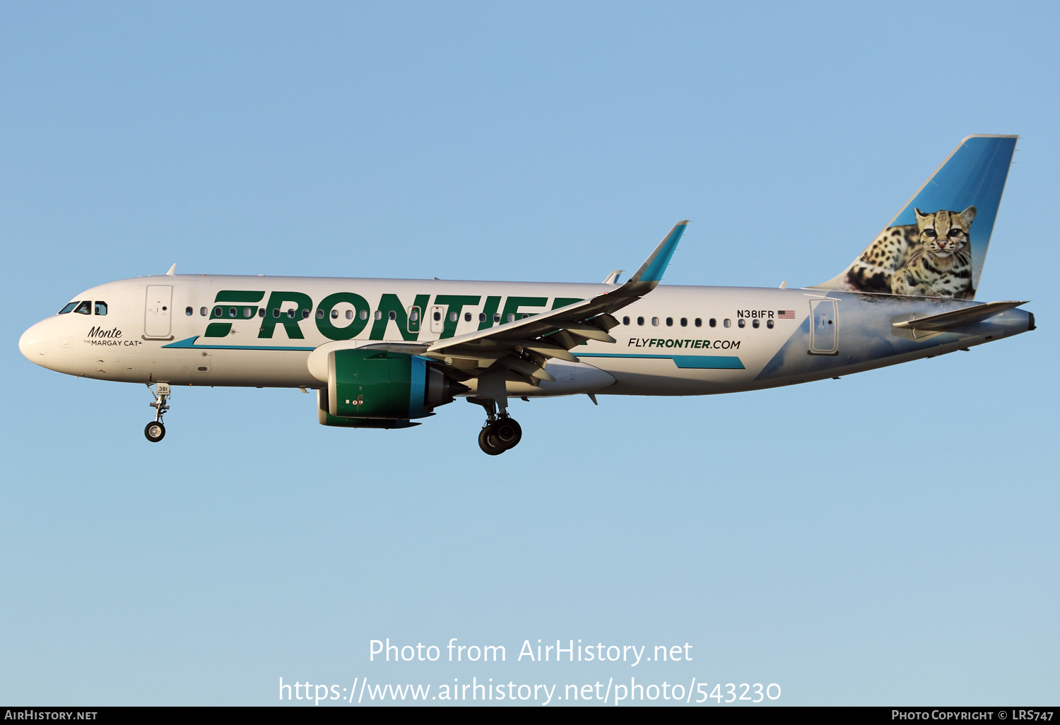 Aircraft Photo of N381FR | Airbus A320-251N | Frontier Airlines ...