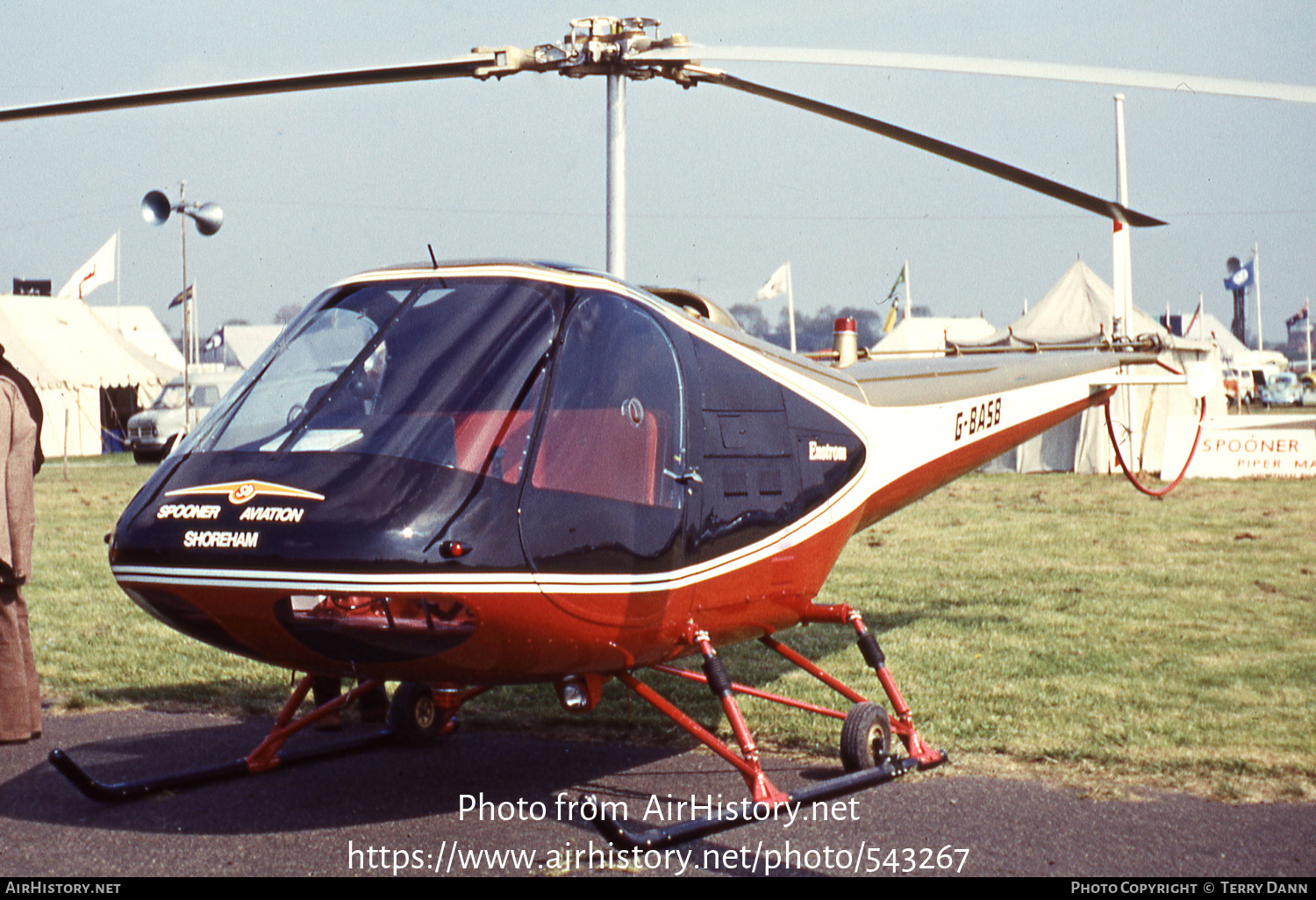 Aircraft Photo of G-BASB | Enstrom F-28A | Spooner Aviation | AirHistory.net #543267