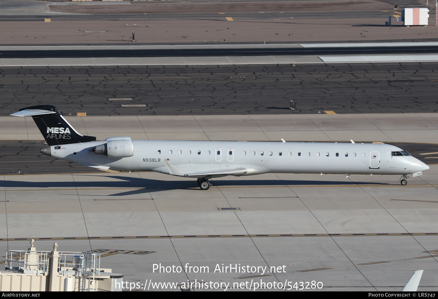 Aircraft Photo of N938LR | Bombardier CRJ-900LR (CL-600-2D24) | Mesa Airlines | AirHistory.net #543280