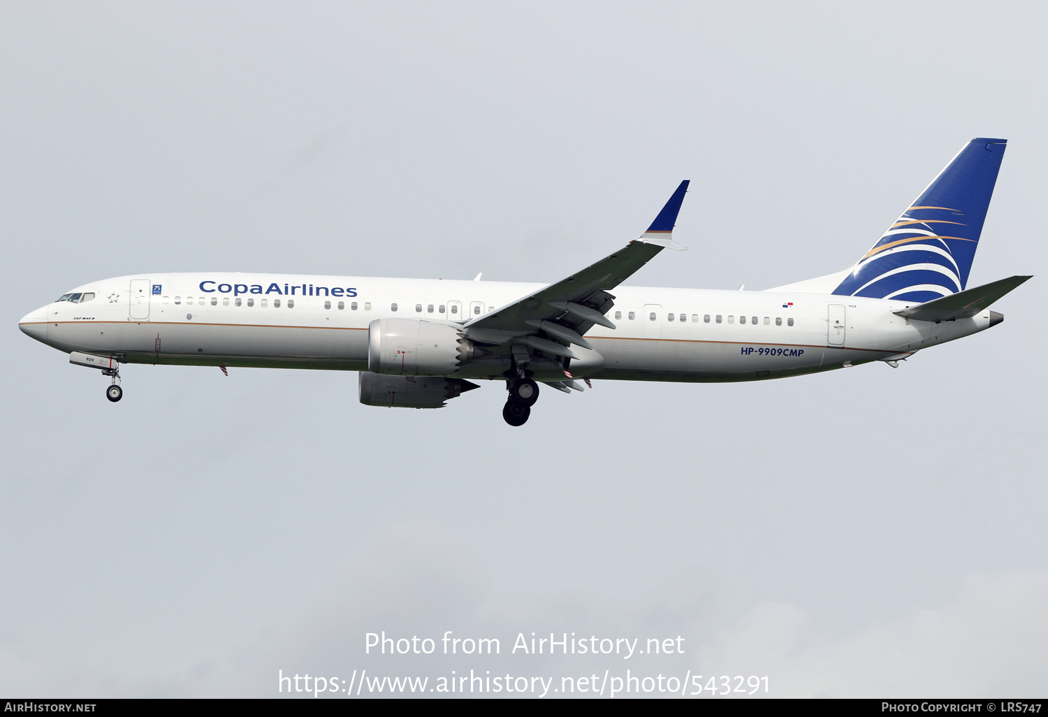 Aircraft Photo of HP-9909CMP | Boeing 737-9 Max 9 | Copa Airlines | AirHistory.net #543291