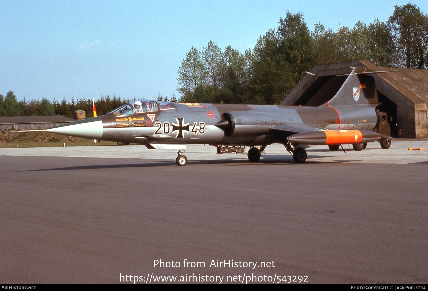 Aircraft Photo of 2048 | Lockheed F-104G Starfighter | Germany - Air Force | AirHistory.net #543292