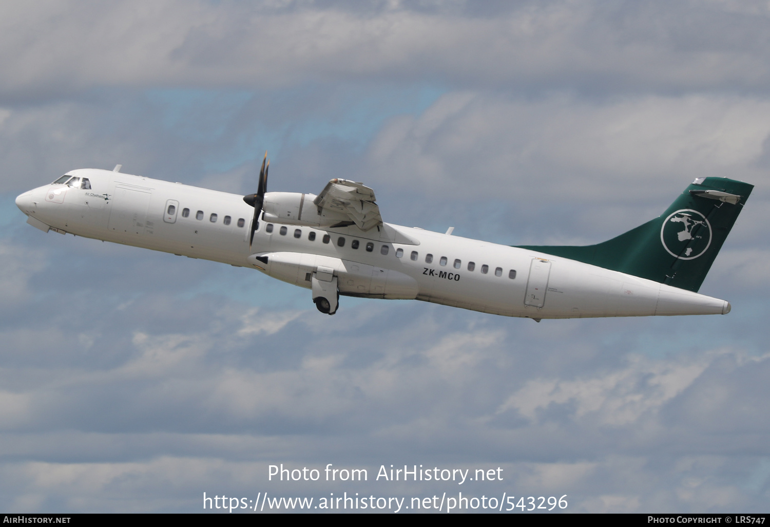 Aircraft Photo of ZK-MCO | ATR ATR-72-500 (ATR-72-212A) | Air Chathams | AirHistory.net #543296