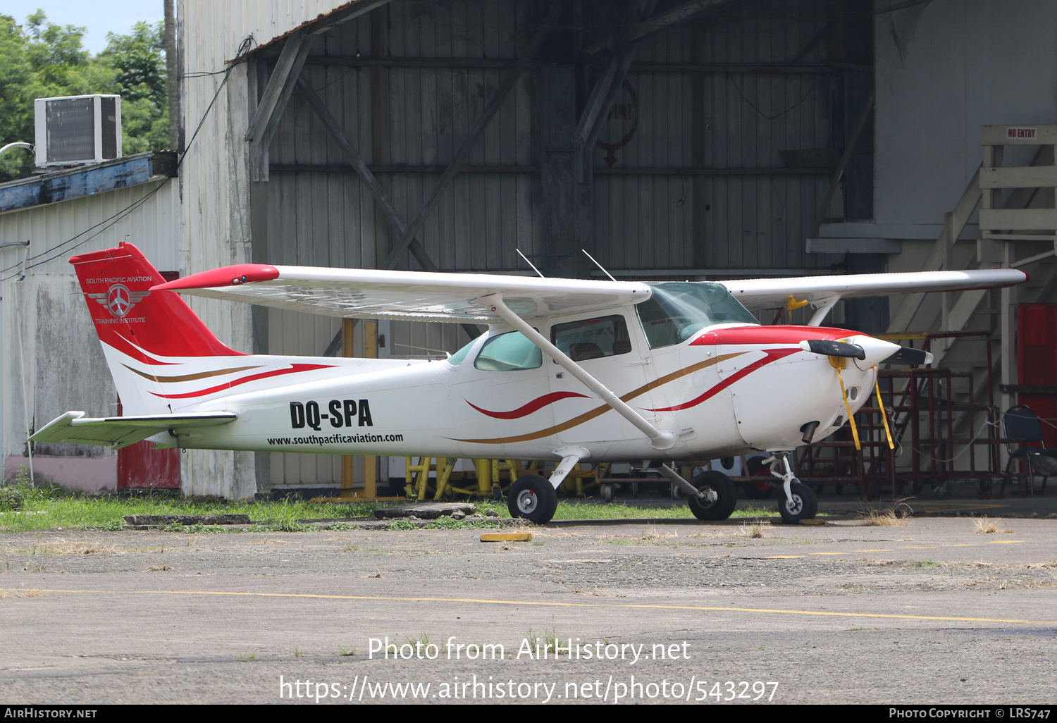 Aircraft Photo of DQ-SPA | Cessna 172N | South Pacific Aviation Training Institute | AirHistory.net #543297