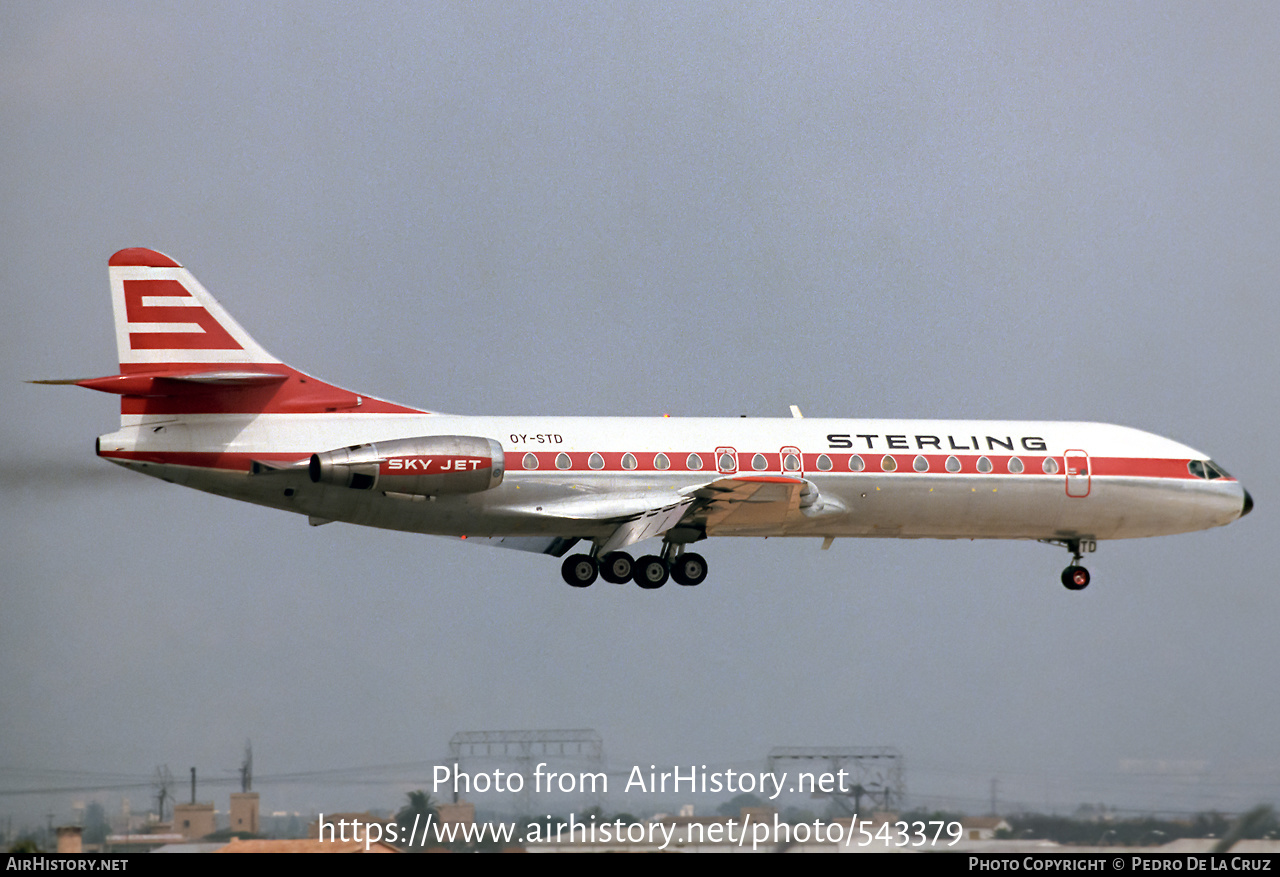 Aircraft Photo of OY-STD | Sud SE-210 Caravelle 10B3 Super B | Sterling Airways | AirHistory.net #543379