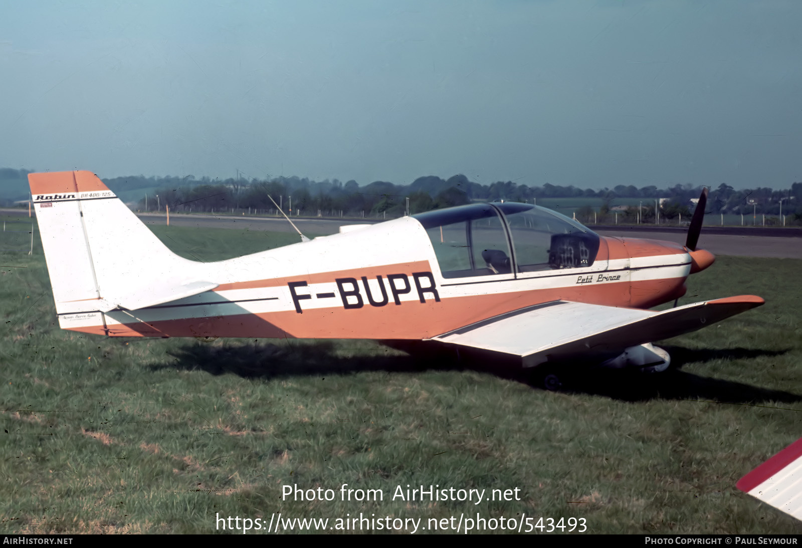 Aircraft Photo of F-BUPR | Robin DR-400-125 | AirHistory.net #543493