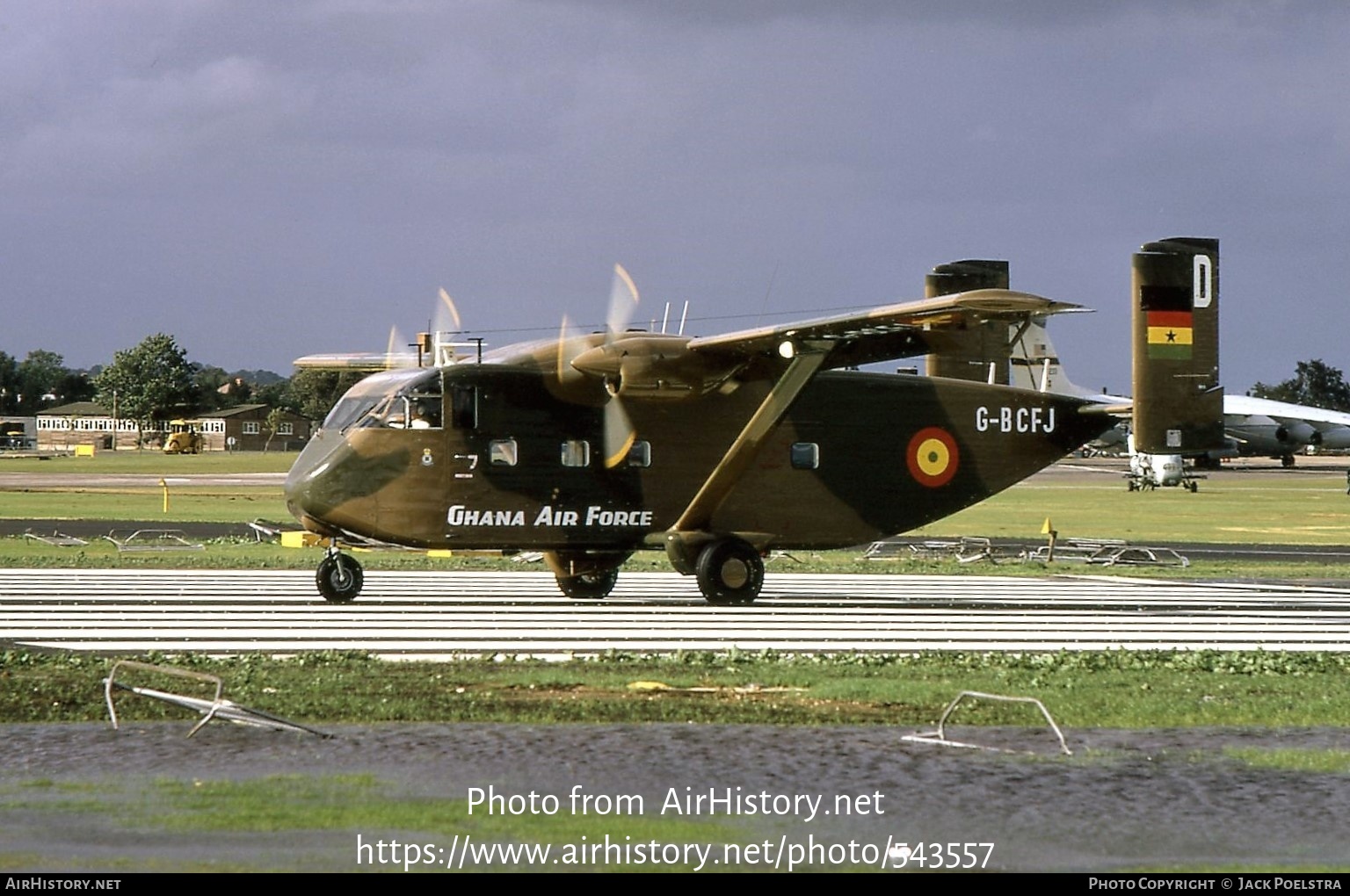 Aircraft Photo of G-BCFJ / D | Short SC.7 Skyvan 3M-400 | Ghana - Air Force | AirHistory.net #543557