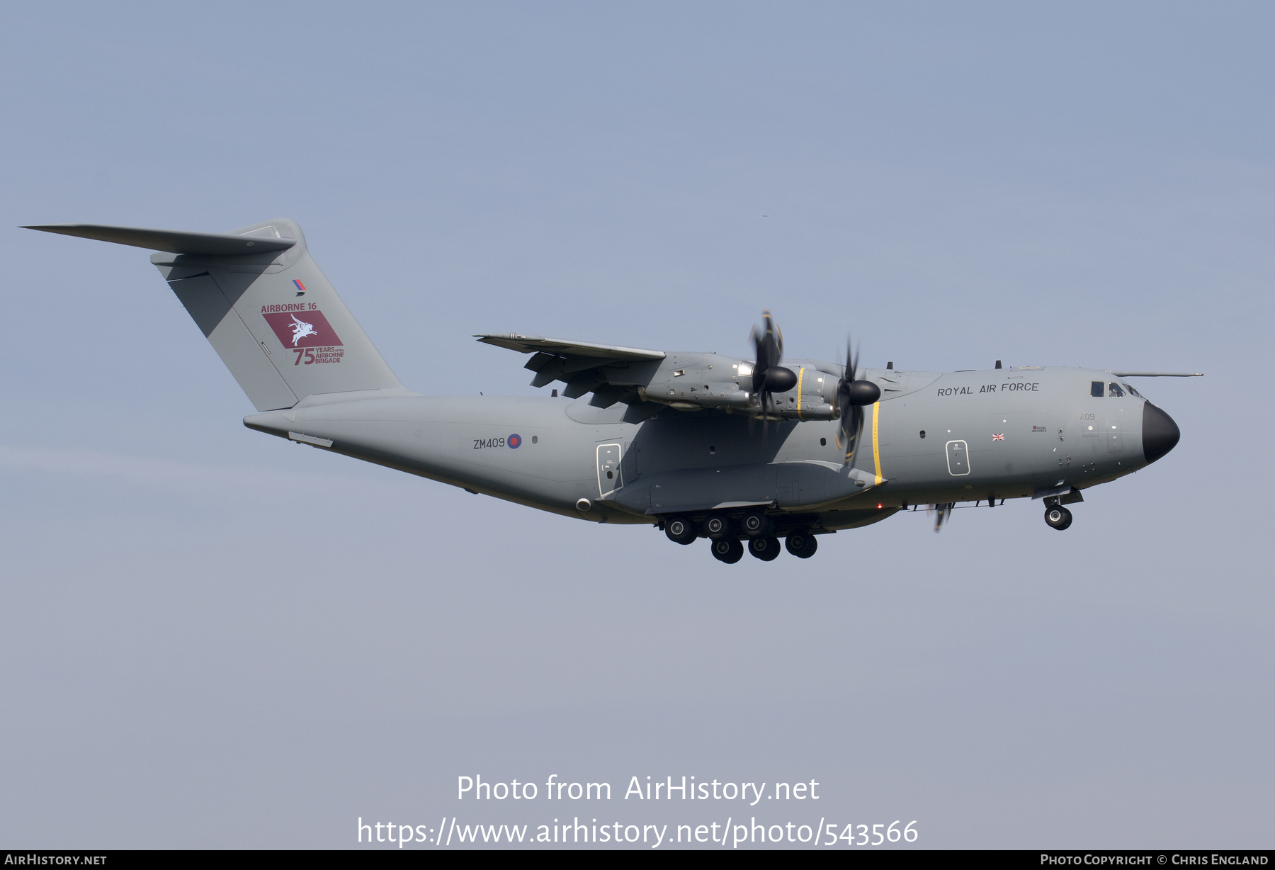 Aircraft Photo of ZM409 | Airbus A400M Atlas C1 | UK - Air Force | AirHistory.net #543566