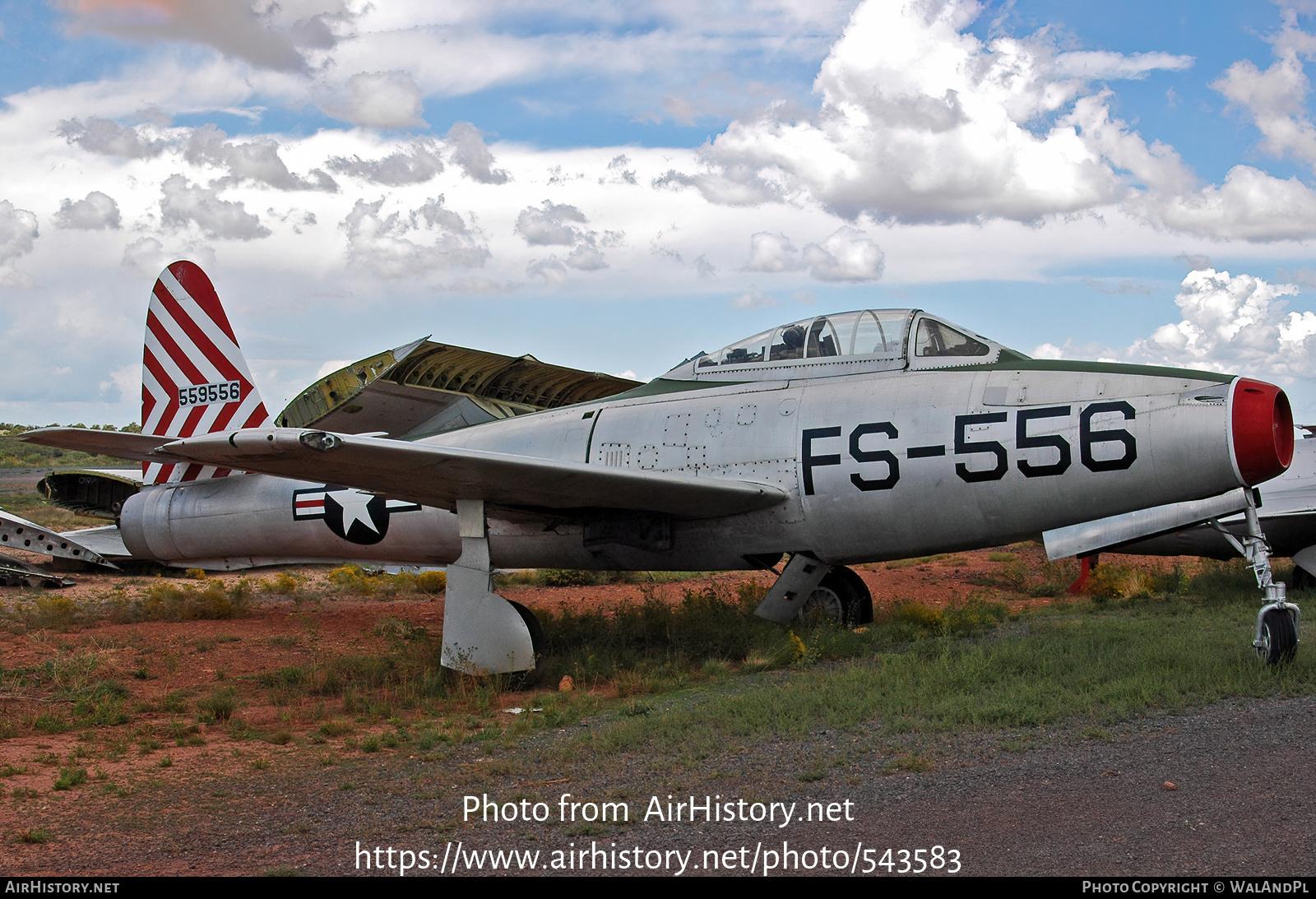 Aircraft Photo Of 45 59556 559556 Republic F 84b Thunderjet Usa