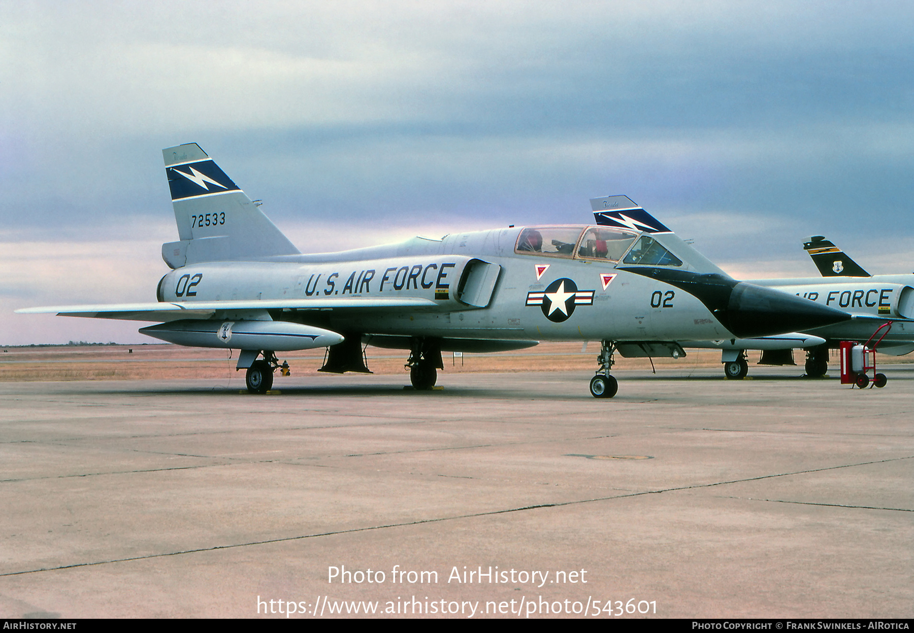 Aircraft Photo of 57-2533 / 72533 | Convair F-106B Delta Dart | USA - Air Force | AirHistory.net #543601