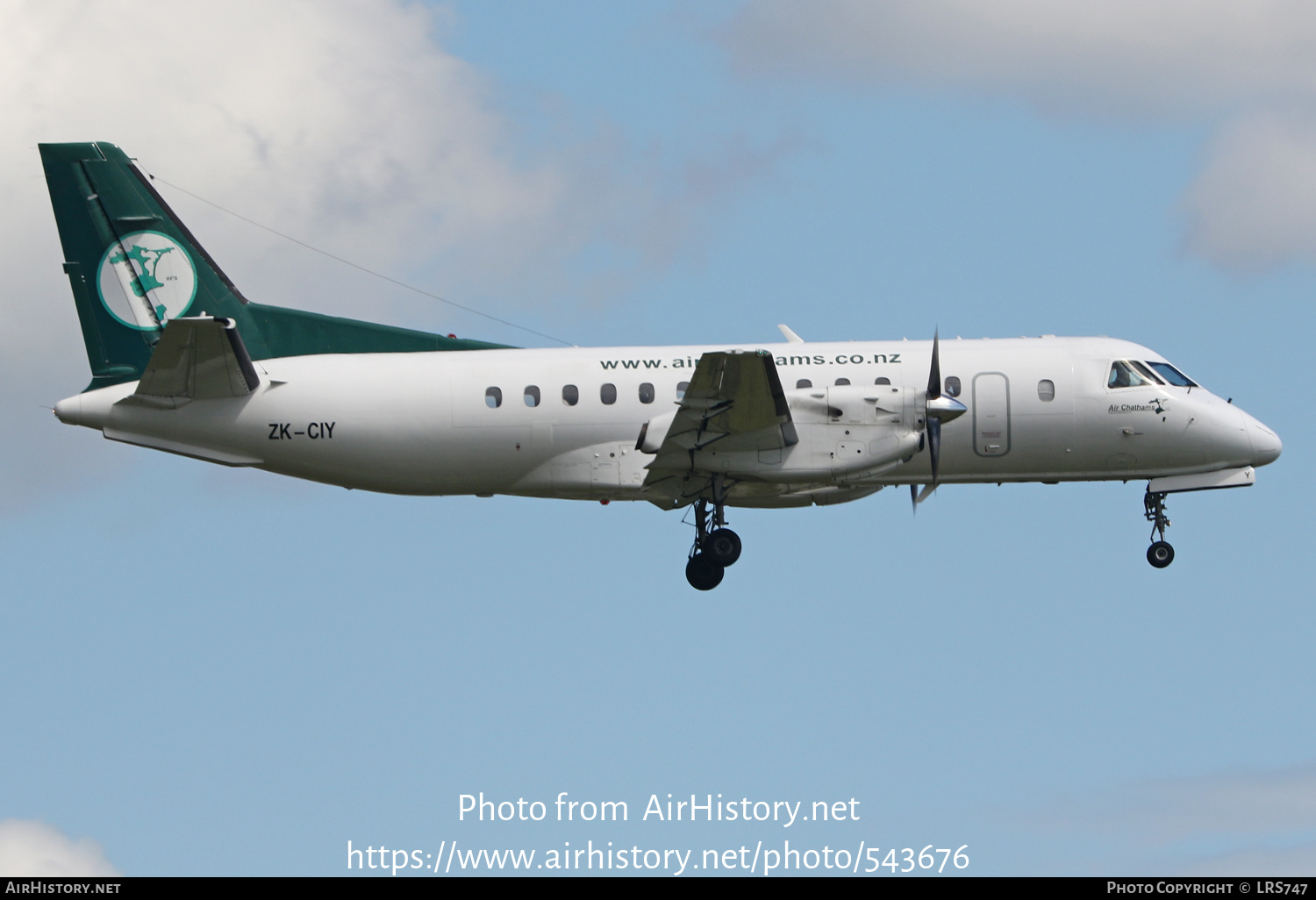 Aircraft Photo of ZK-CIY | Saab 340A | Air Chathams | AirHistory.net #543676