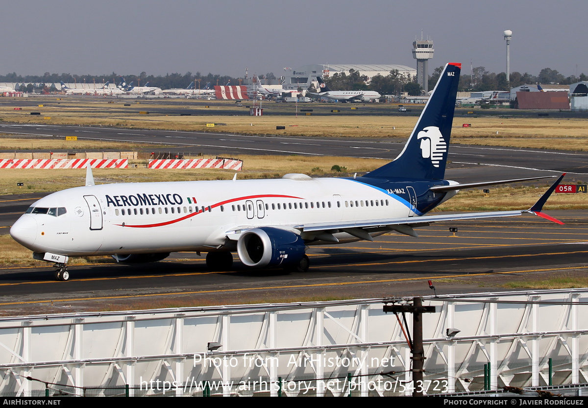 Aircraft Photo of XA-MAZ | Boeing 737-9 Max 9 | AeroMéxico | AirHistory.net #543723