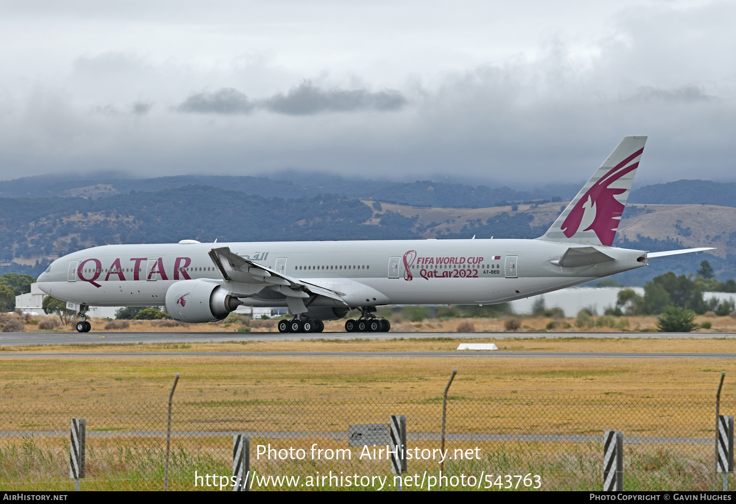 Aircraft Photo of A7-BED | Boeing 777-3DZ/ER | Qatar Airways | AirHistory.net #543763