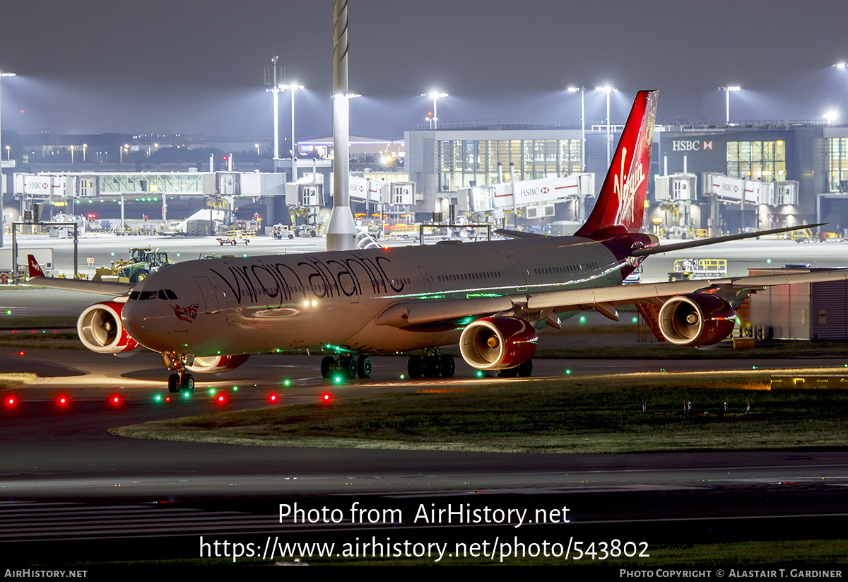 Aircraft Photo of G-VRED | Airbus A340-642 | Virgin Atlantic Airways | AirHistory.net #543802