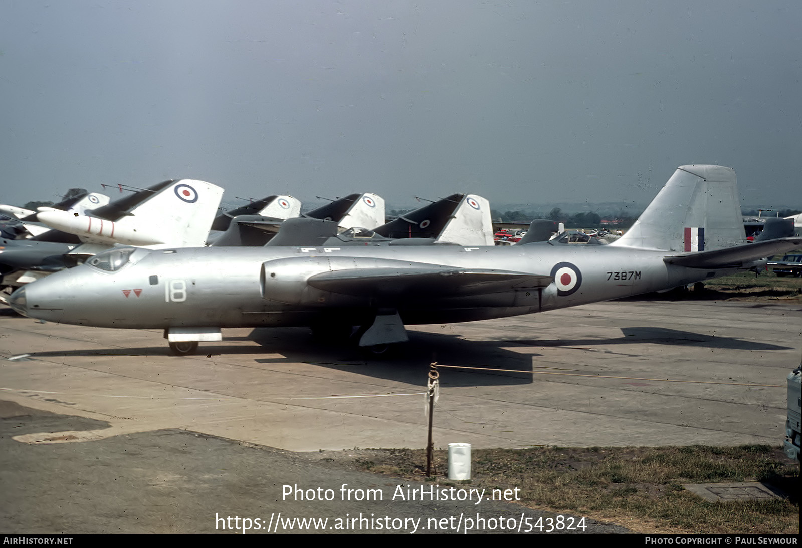 Aircraft Photo of 7387M / WD999 | English Electric Canberra B2 | UK - Air Force | AirHistory.net #543824