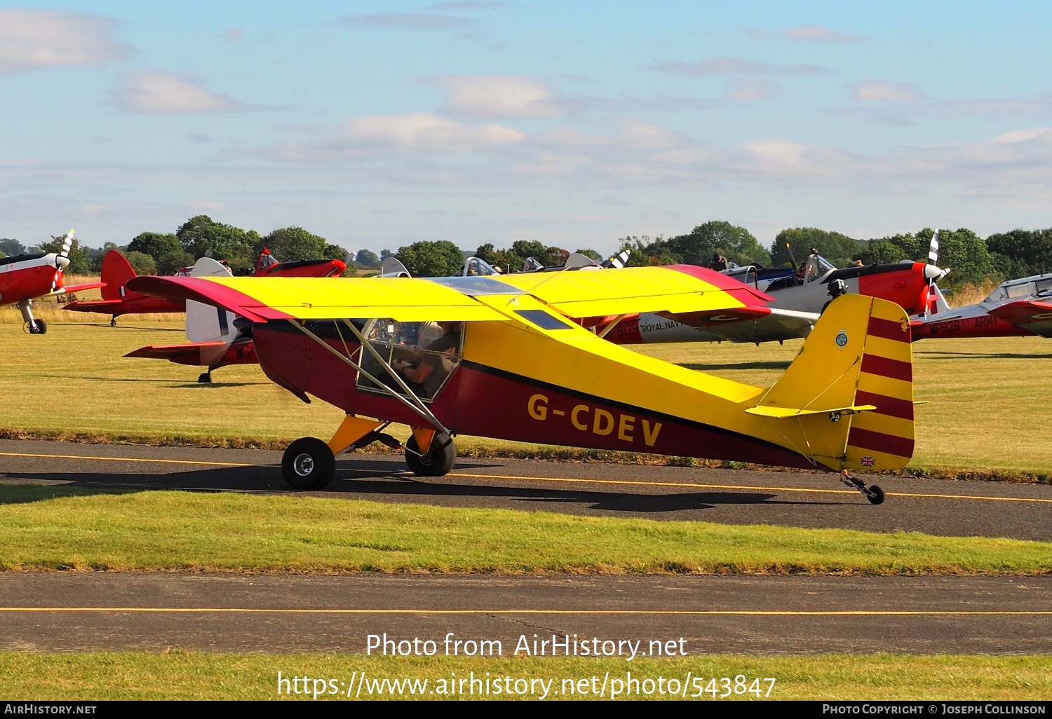 Aircraft Photo of G-CDEV | Reality Escapade 912 | AirHistory.net #543847