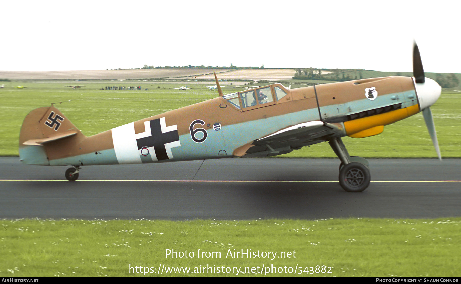 Aircraft Photo of G-USTV | Messerschmitt Bf-109G-2/Trop | Germany - Air Force | AirHistory.net #543882