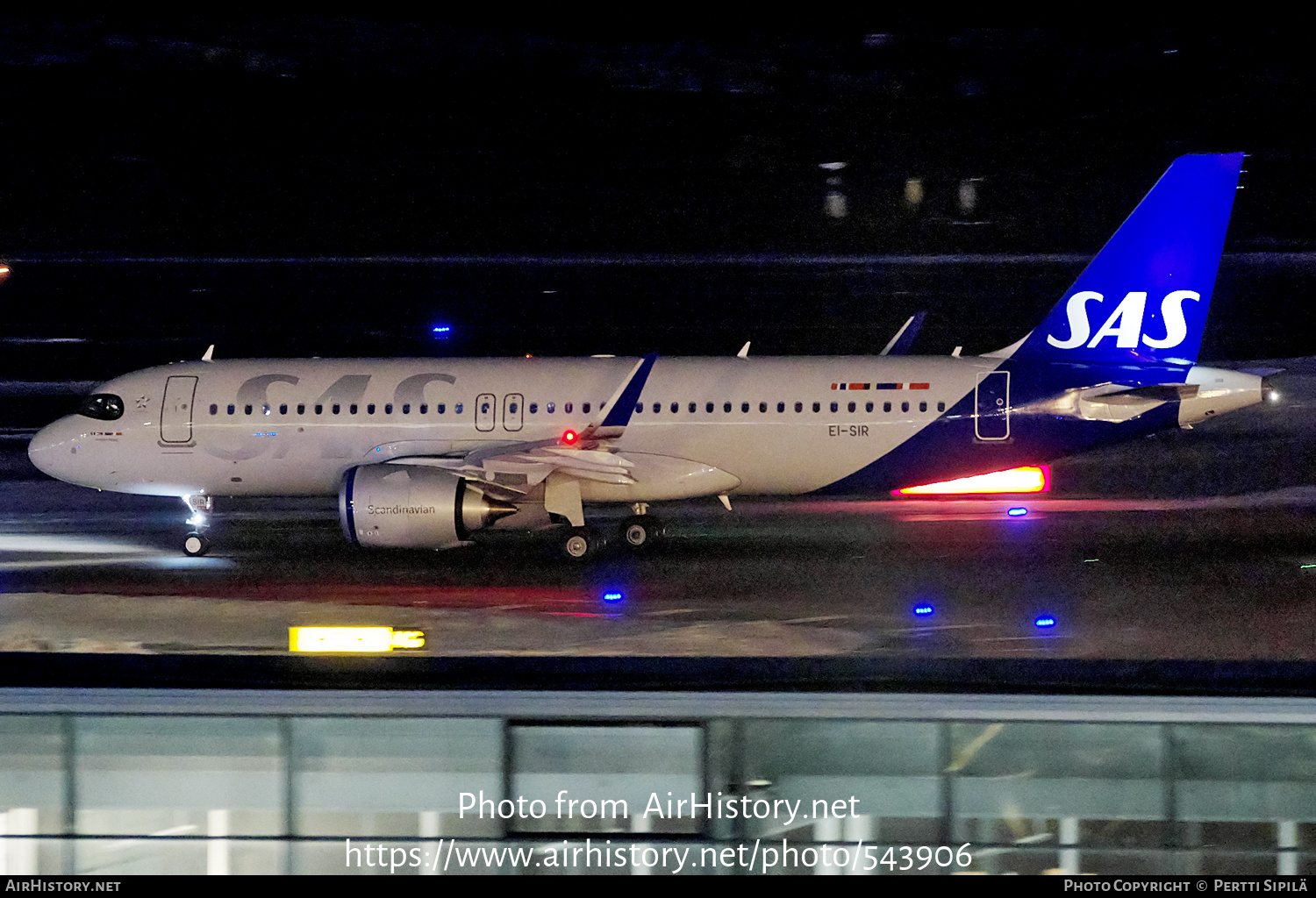 Aircraft Photo of EI-SIR | Airbus A320-251N | Scandinavian Airlines - SAS | AirHistory.net #543906