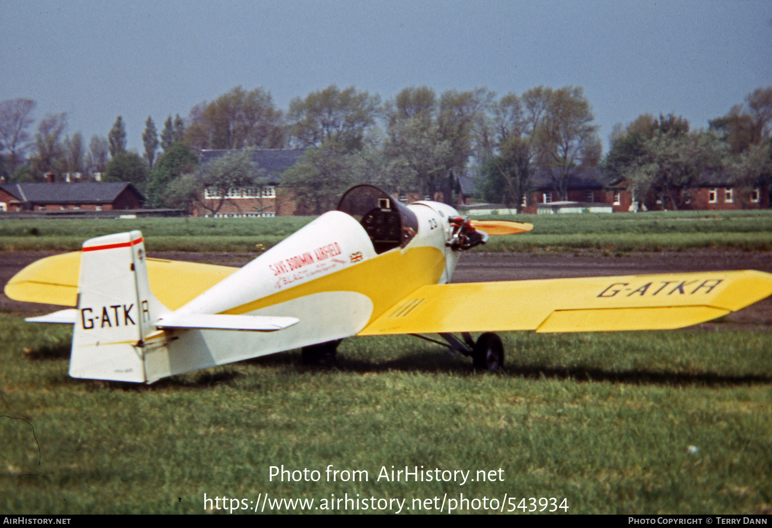 Aircraft Photo of G-ATKR | Druine D-31 Turbulent | AirHistory.net #543934