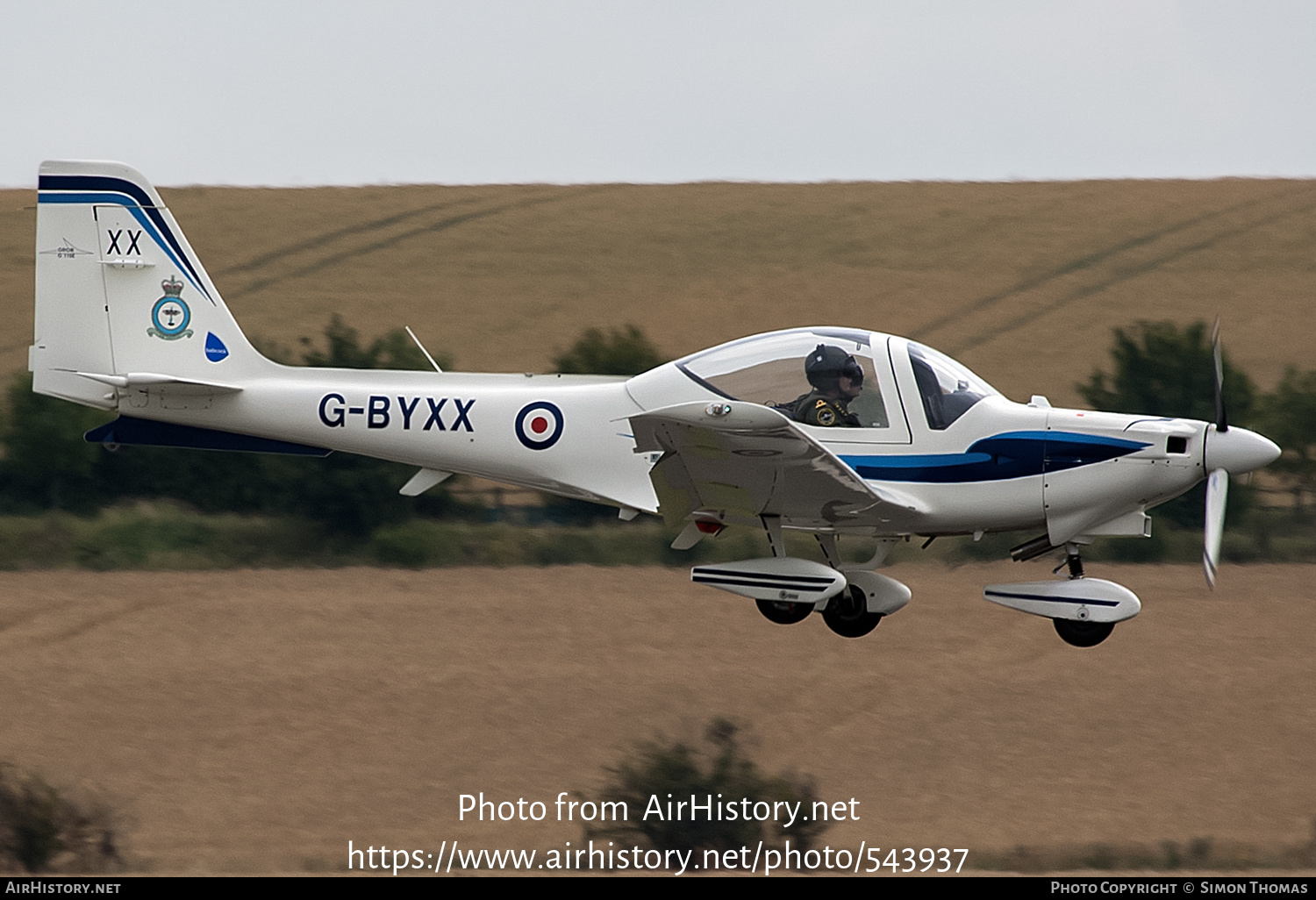 Aircraft Photo of G-BYXX | Grob G-115E Tutor | UK - Air Force | AirHistory.net #543937