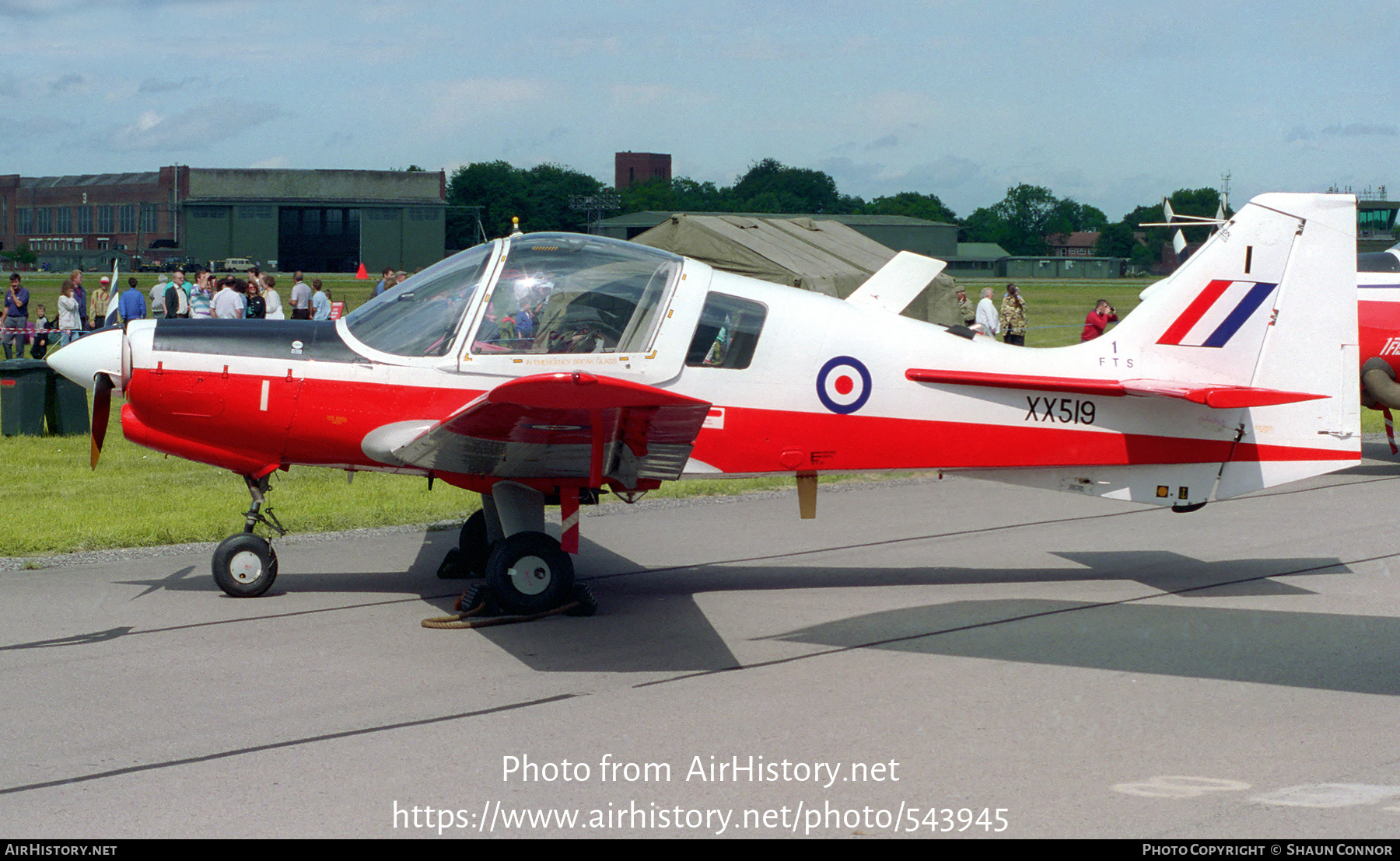 Aircraft Photo of XX519 | Scottish Aviation Bulldog T1 | UK - Air Force | AirHistory.net #543945