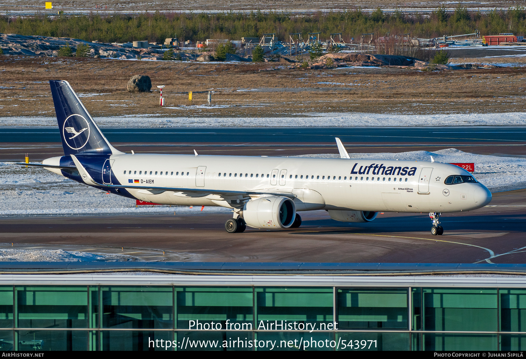 Aircraft Photo of D-AIEM | Airbus A321-271NX | Lufthansa | AirHistory.net #543971