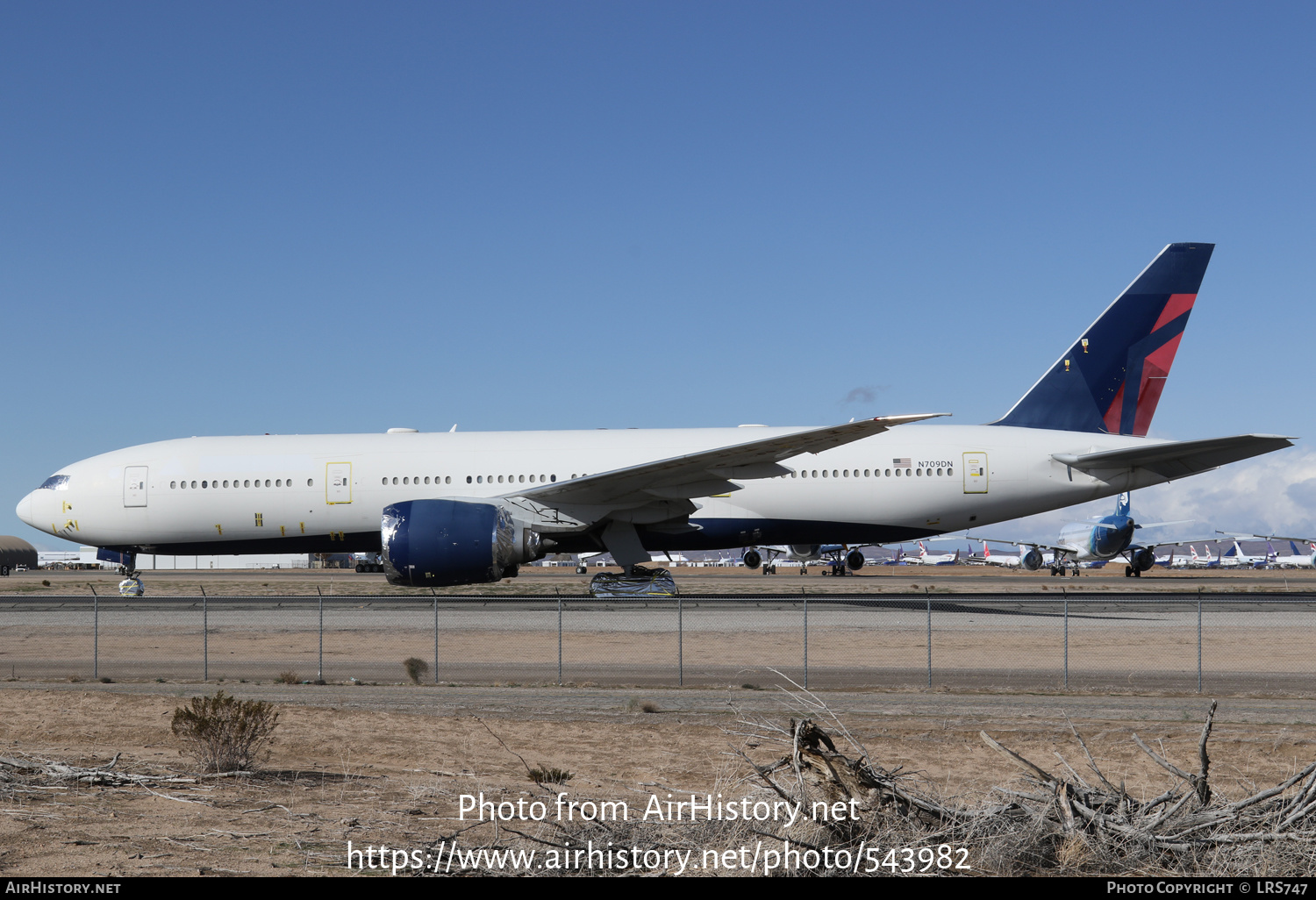 Aircraft Photo of N709DN | Boeing 777-232/LR | AirHistory.net #543982