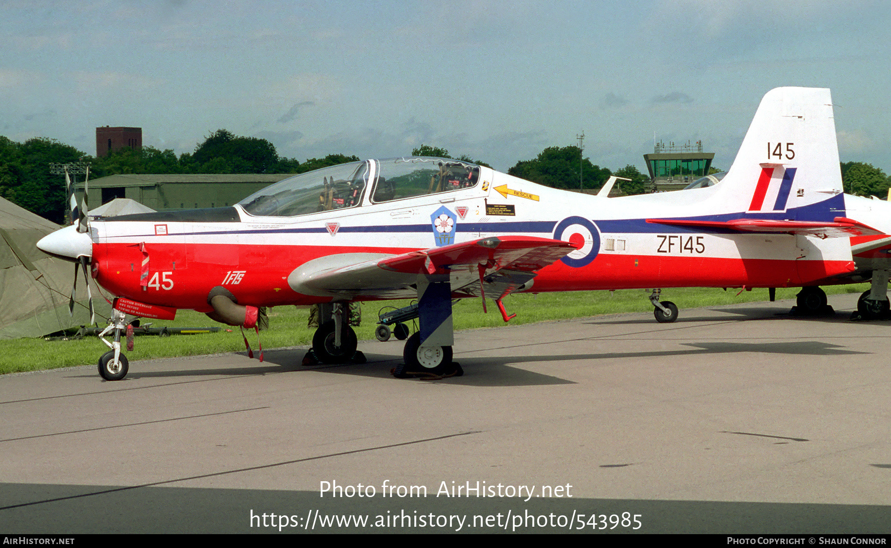 Aircraft Photo of ZF145 | Short S-312 Tucano T1 | UK - Air Force | AirHistory.net #543985