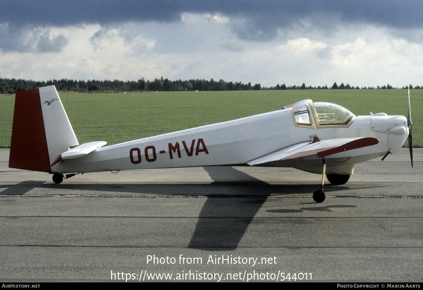 Aircraft Photo of OO-MVA | Scheibe SF-25B Falke | AirHistory.net #544011