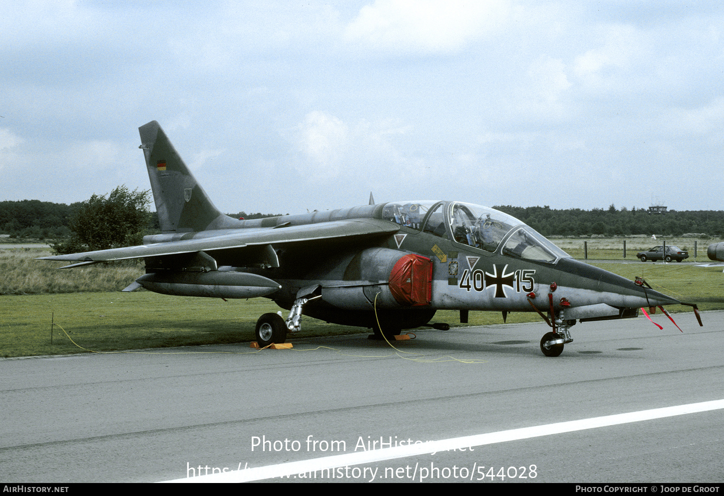 Aircraft Photo of 4015 | Dassault-Dornier Alpha Jet A | Germany - Air Force | AirHistory.net #544028