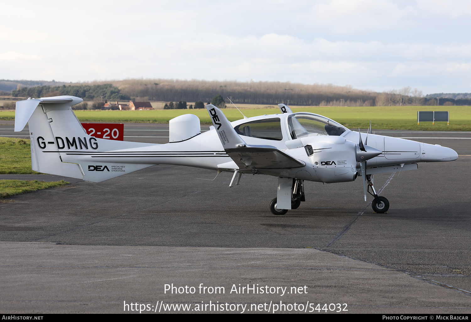 Aircraft Photo of G-DMNG | Diamond DA42 M-NG | DEA - Diamond Executive Aviation | AirHistory.net #544032