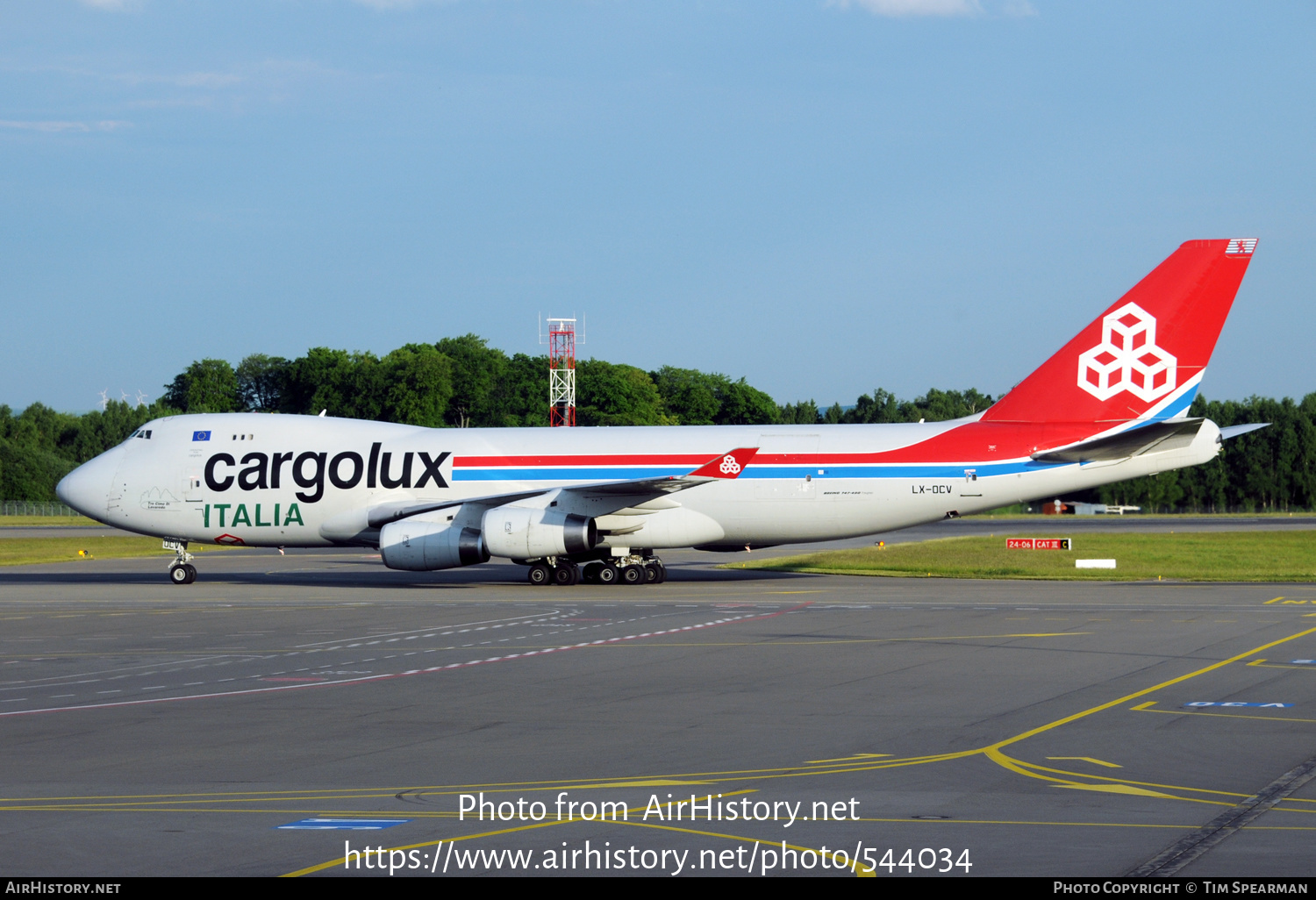 Aircraft Photo of LX-OCV | Boeing 747-4R7F/SCD | Cargolux Italia | AirHistory.net #544034