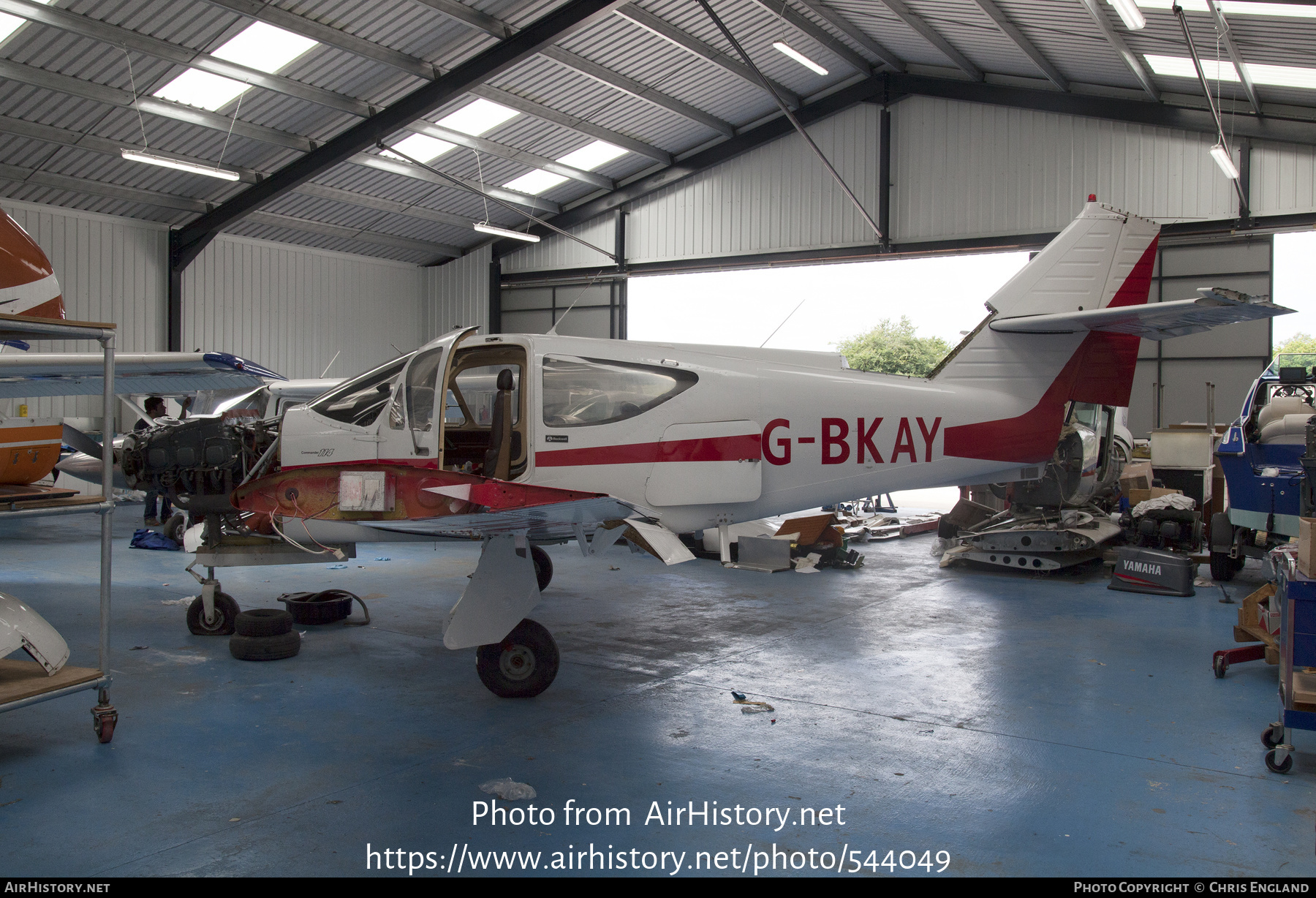 Aircraft Photo of G-BKAY | Rockwell Commander 114 | AirHistory.net #544049