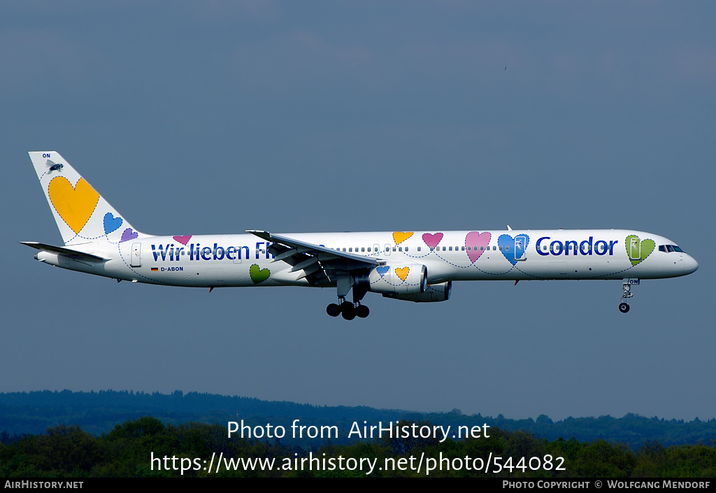 Aircraft Photo of D-ABON | Boeing 757-330 | Condor Flugdienst | AirHistory.net #544082