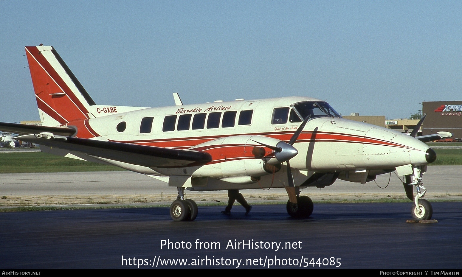 Aircraft Photo of C-GXBE | Beech B99 Airliner | Bearskin Airlines | AirHistory.net #544085