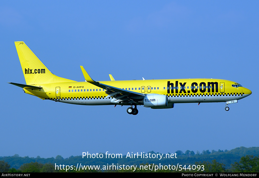 Aircraft Photo of D-AHFO | Boeing 737-8K5 | Hapag-Lloyd Express | AirHistory.net #544093