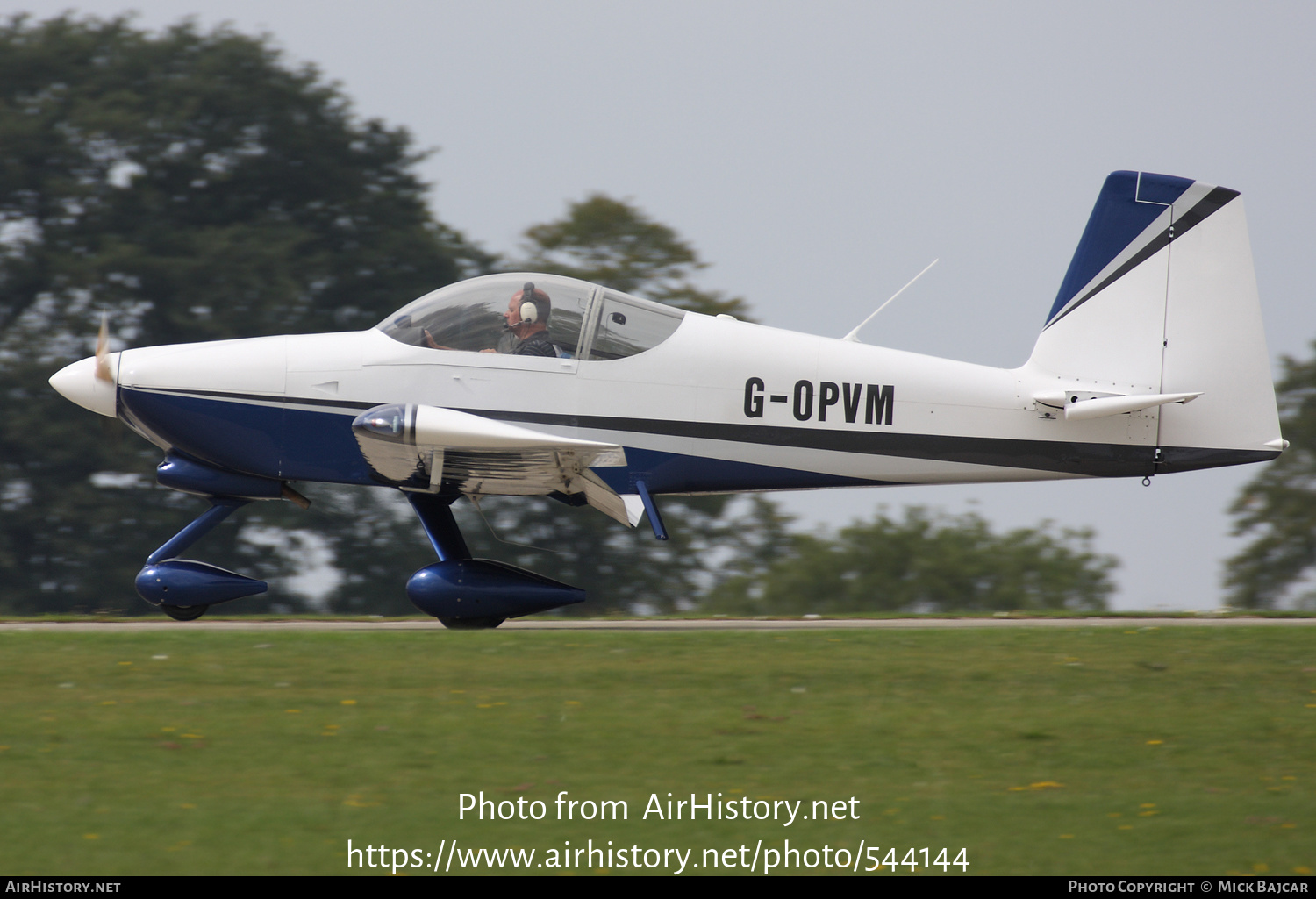 Aircraft Photo of G-OPVM | Van's RV-9A | AirHistory.net #544144