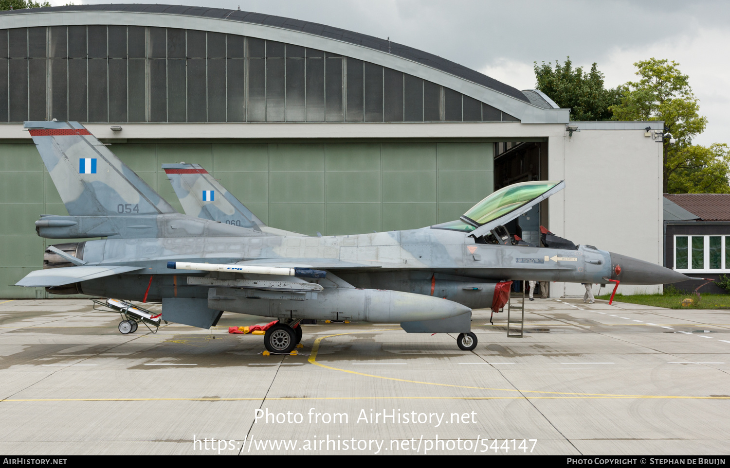 Aircraft Photo of 054 | Lockheed Martin F-16CJ Fighting Falcon | Greece - Air Force | AirHistory.net #544147